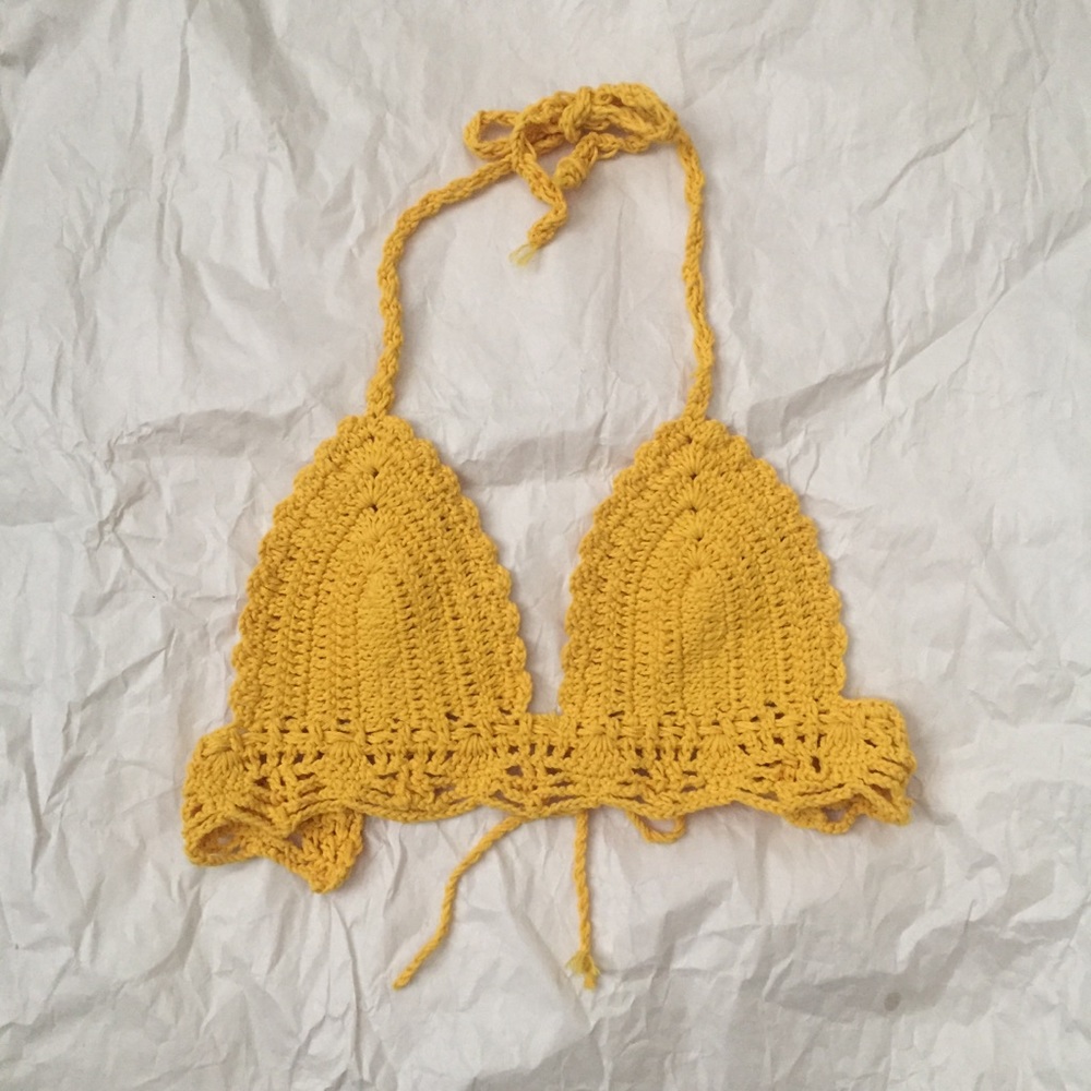 crotchet swimsuit  top